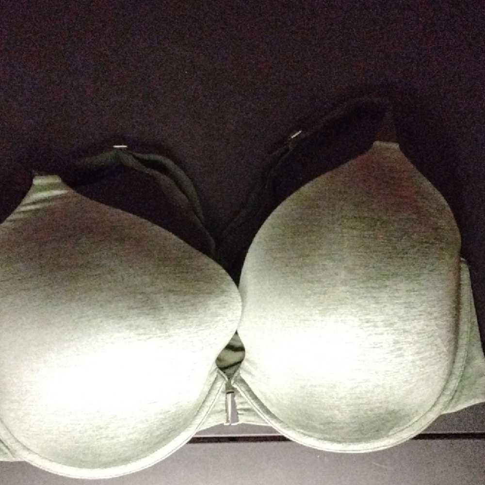 Adore Me Green T-Shirt Bra with Underwire Support